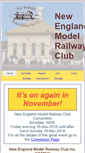 Mobile Screenshot of newenglandmodelrailwayclub.com